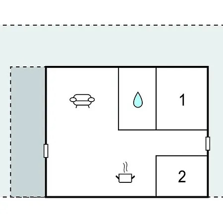 2 Bedroom Beautiful In בית נופש *